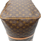 Travel Bag Keepall 55 Brown Monogram Canvas
