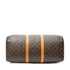 Travel Bag Keepall 50 Brown Monogram Canvas