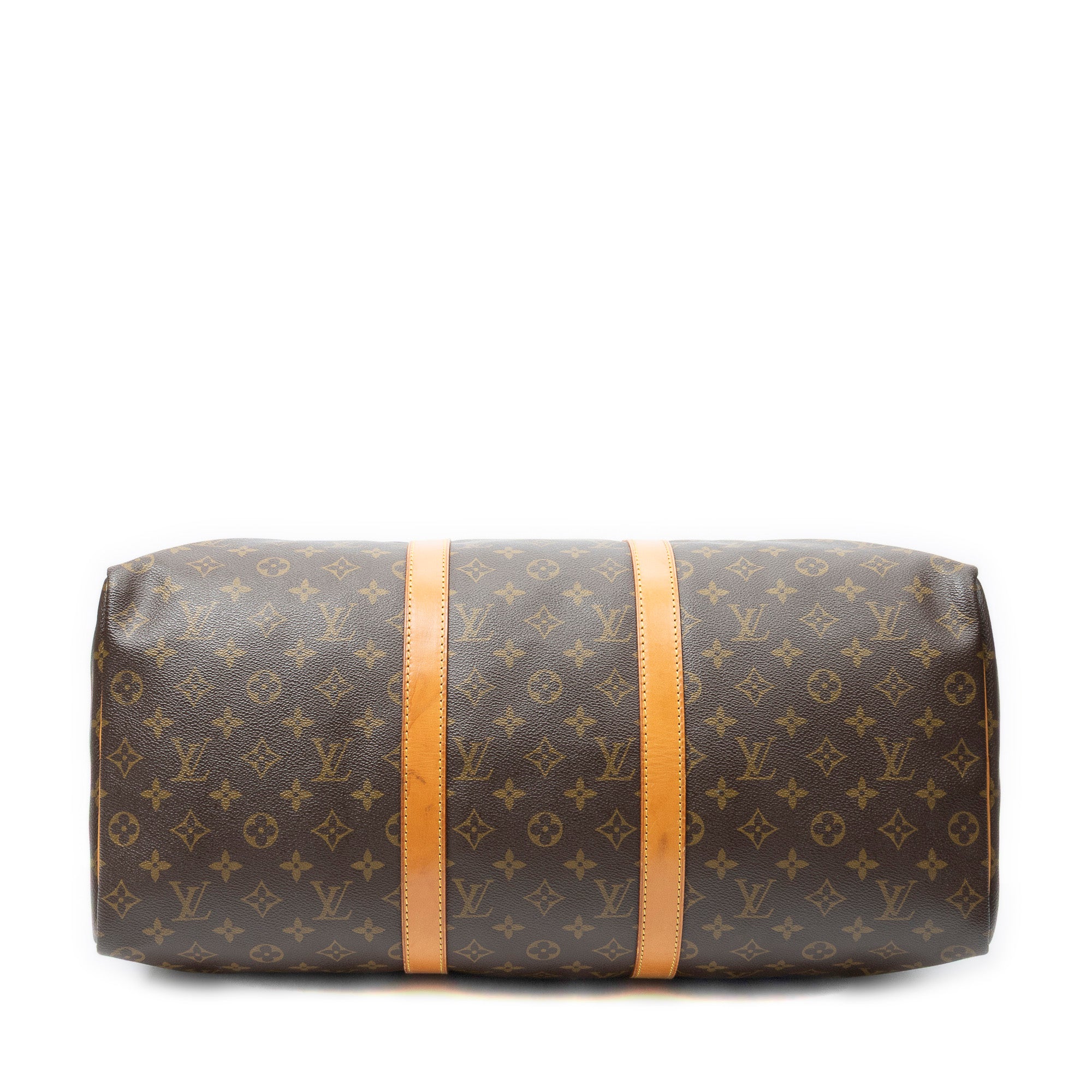 Travel Bag Keepall 50 Brown Monogram Canvas