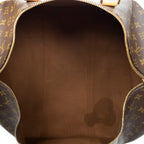Travel Bag Keepall 50 Brown Monogram Canvas