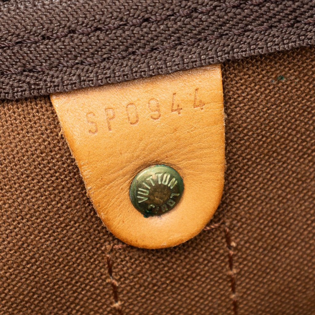 Travel Bag Keepall 50 Brown Monogram Canvas