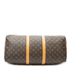 Travel Bag Keepall 50 Brown Monogram Canvas