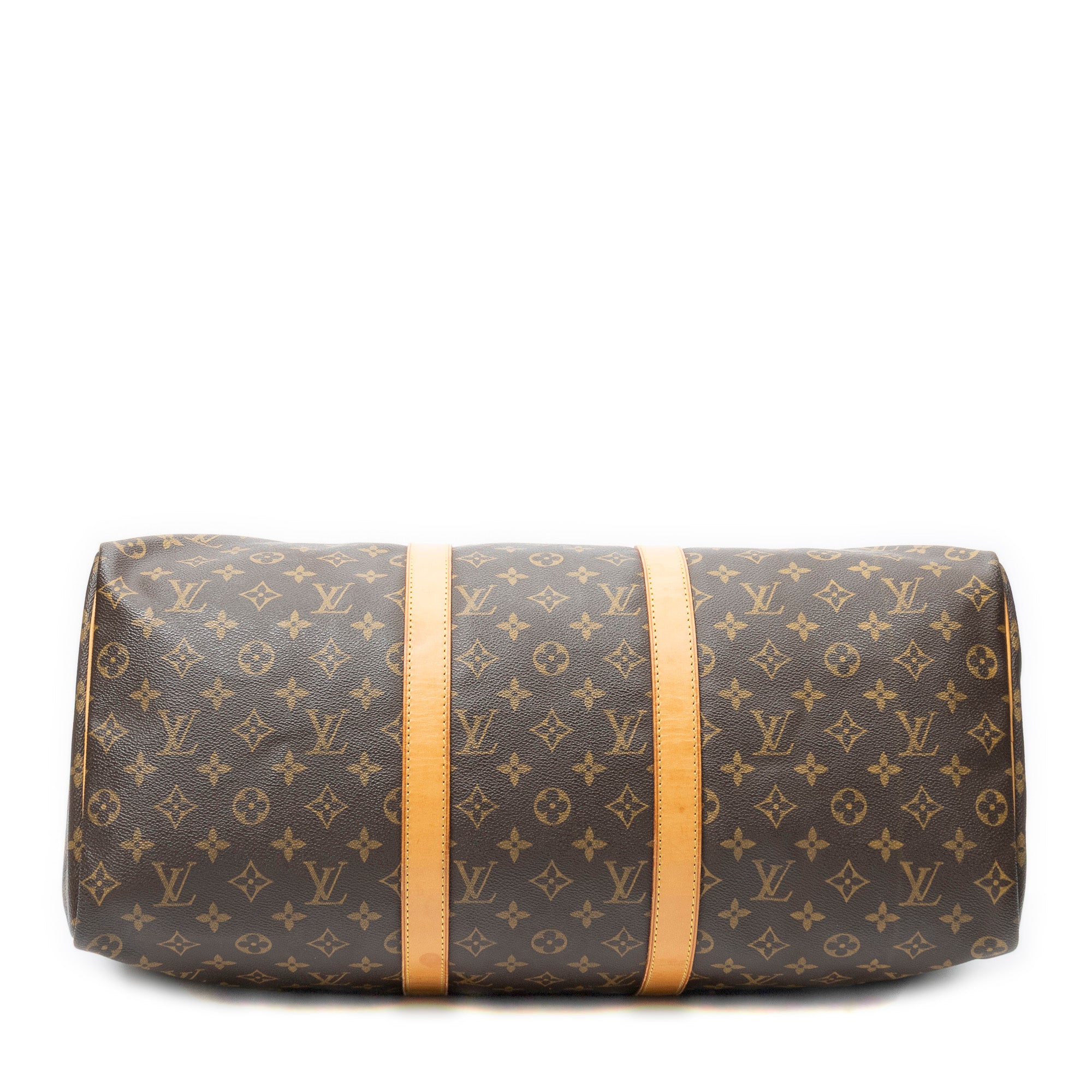 Travel Bag Keepall 50 Brown Monogram Canvas