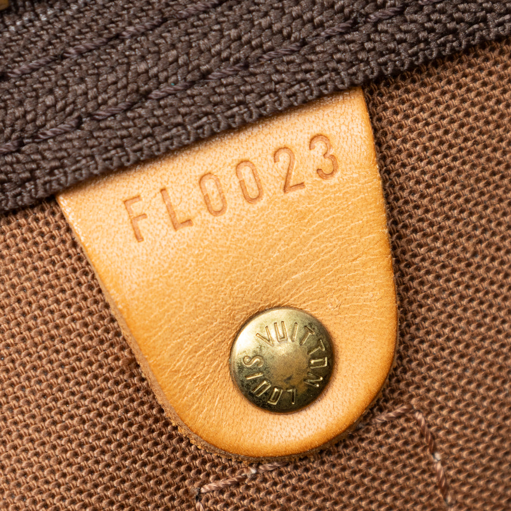 Travel Bag Keepall 50 Brown Monogram Canvas