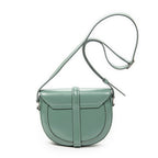 Shoulder Bag Small  Besace 16 Crossbody Light Green Smooth Calfskin Leather