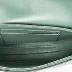 Shoulder Bag Small  Besace 16 Crossbody Light Green Smooth Calfskin Leather