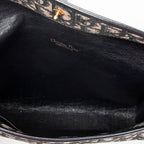 Shoulder Bag Vintage Flap Shoulder Bag Navy Diorissimo Canvas