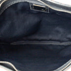 Shoulder Bag Flat Messenger Dark Brown Zucchino Canvas