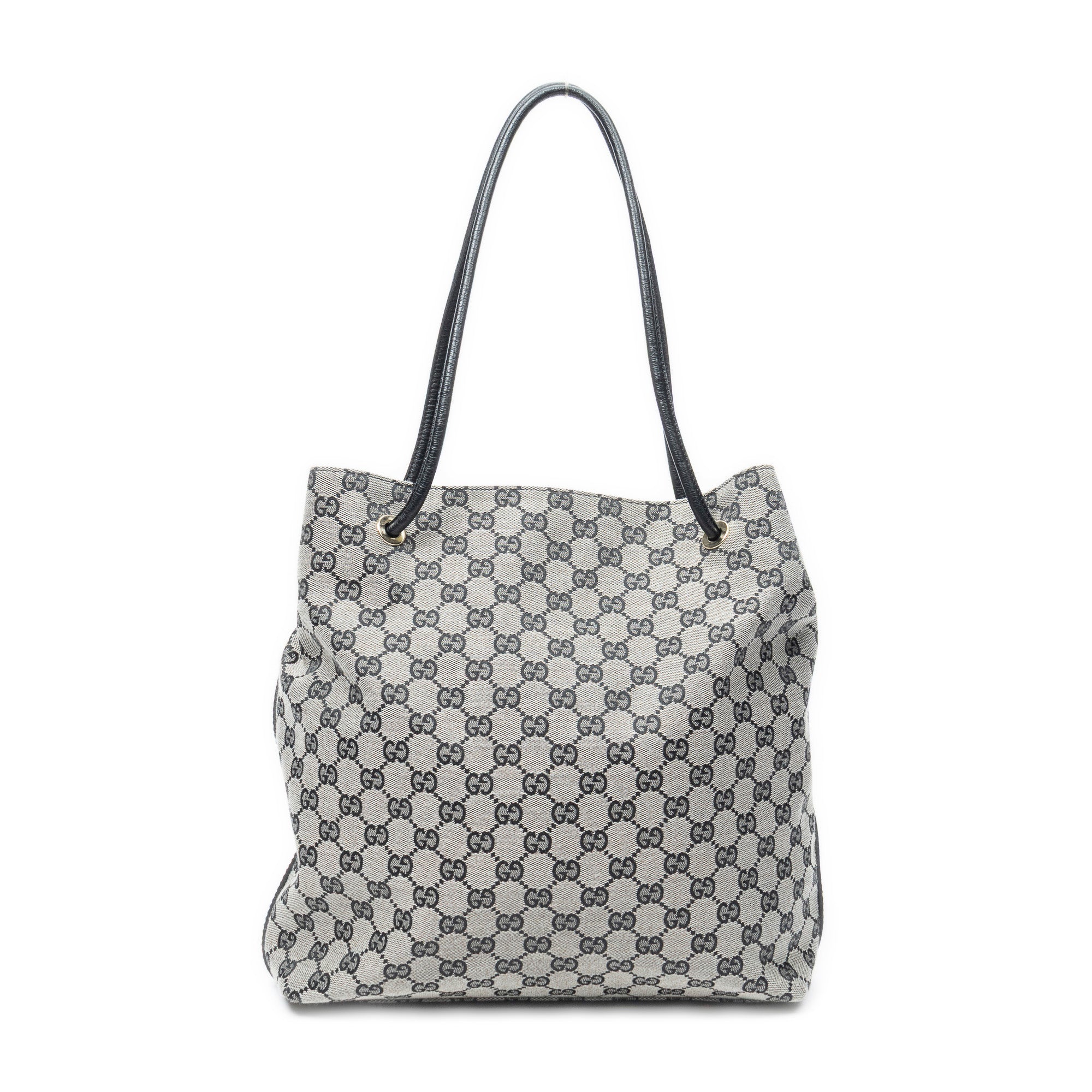 Shoulder Bag Gifford Tote Grey Monogrammed Canvas