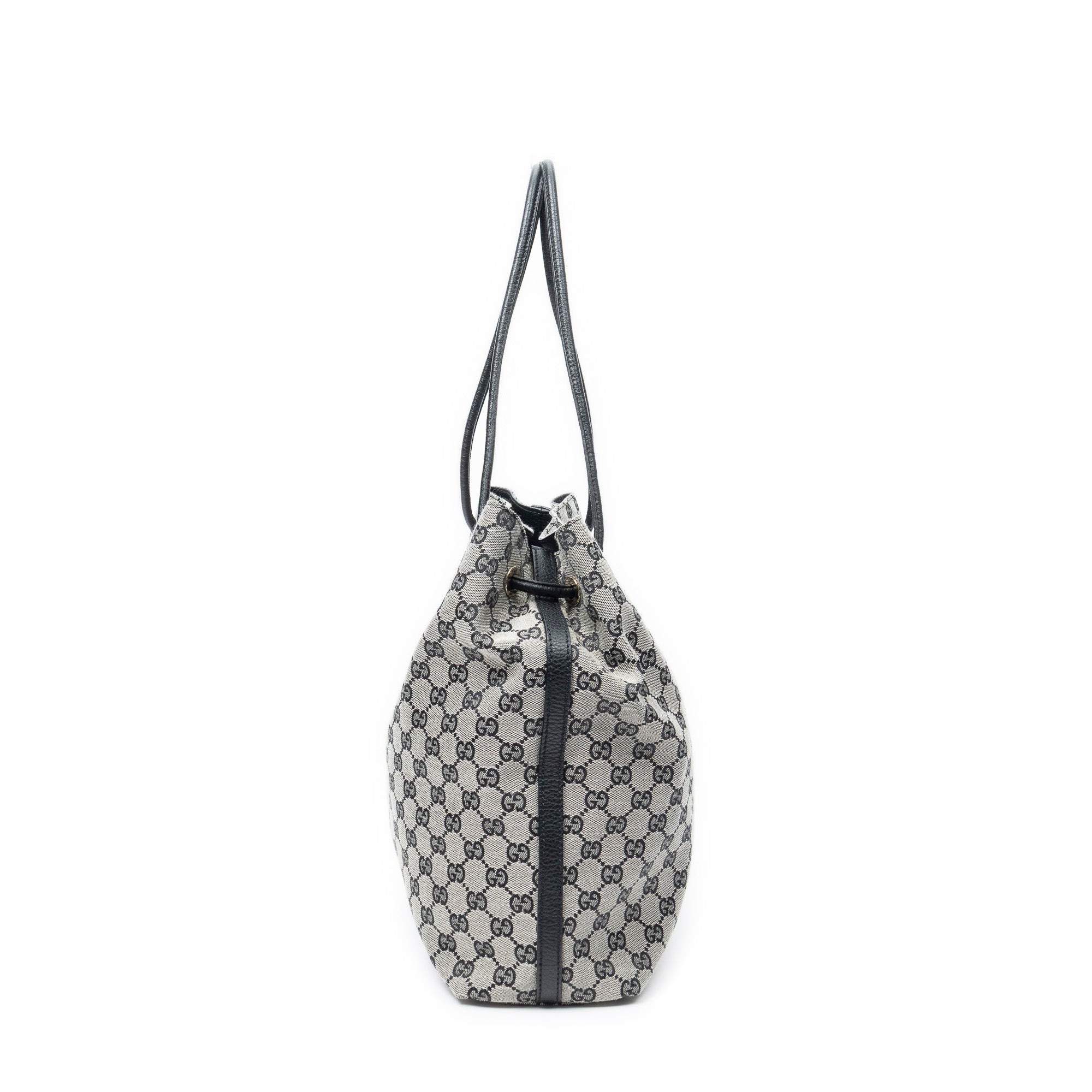 Shoulder Bag Gifford Tote Grey Monogrammed Canvas