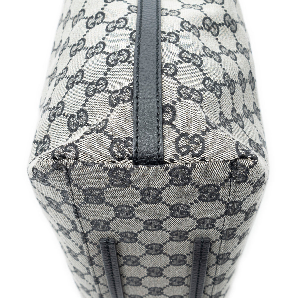 Shoulder Bag Gifford Tote Grey Monogrammed Canvas