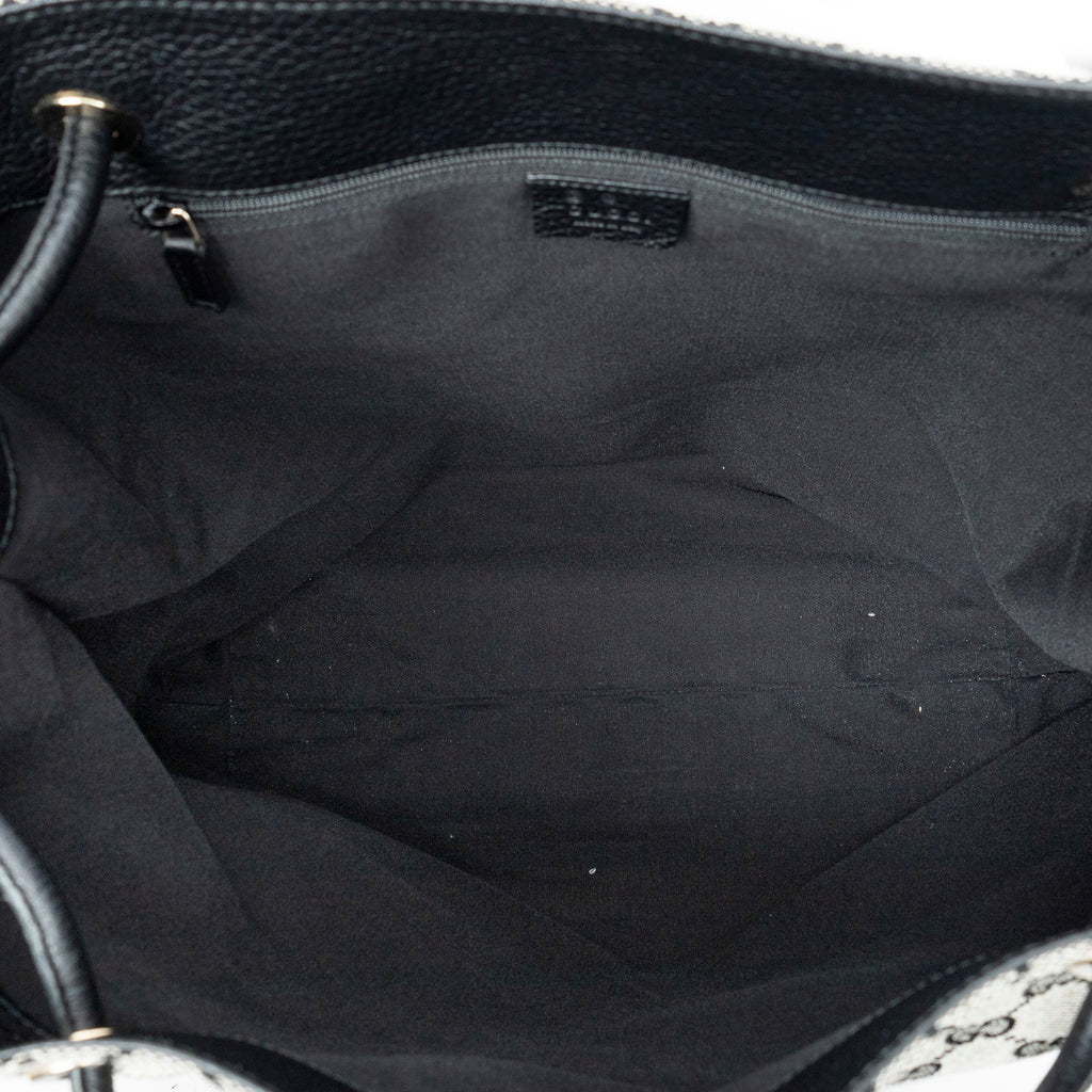 Shoulder Bag Gifford Tote Grey Monogrammed Canvas