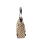 Handbag Large Abbey D-Ring Tote Beige Monogrammed Canvas