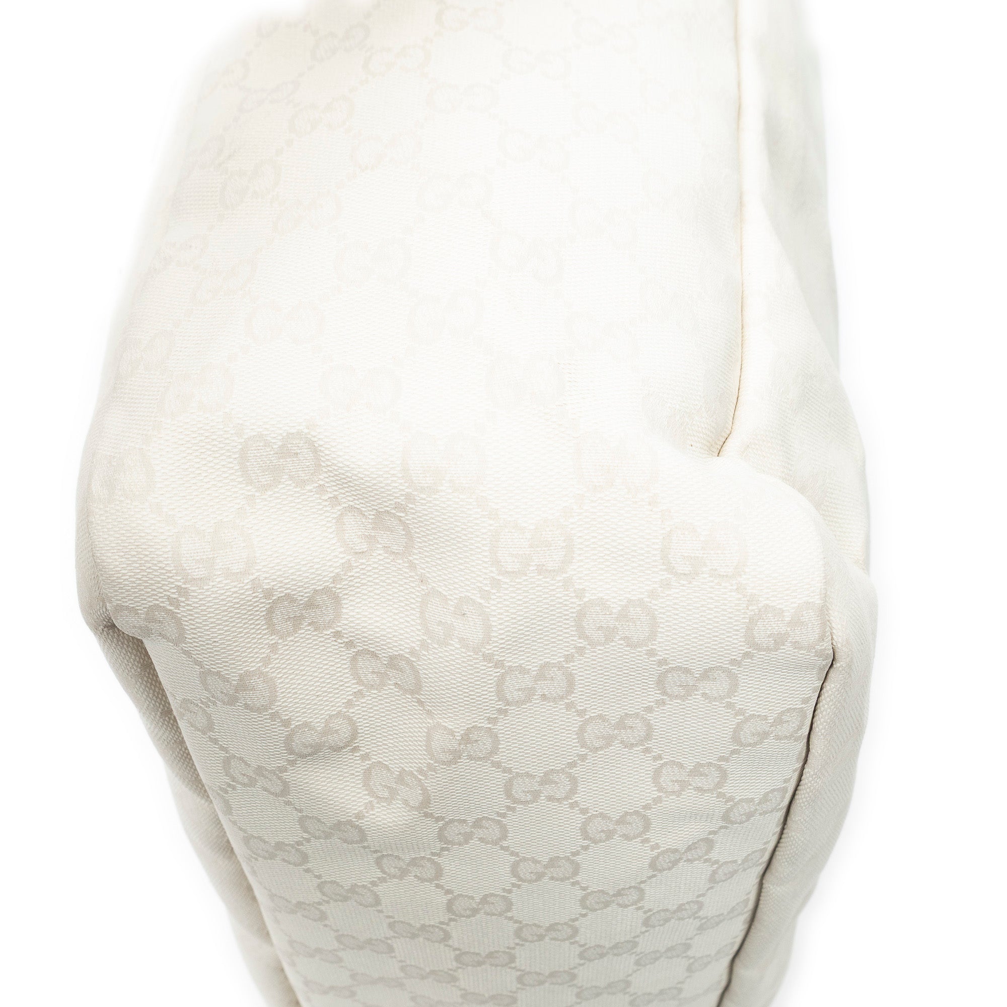 Shoulder Bag GG Soft Document Tote Ivory Monogrammed Canvas