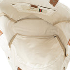Shoulder Bag GG Soft Document Tote Ivory Monogrammed Canvas