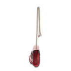 Shoulder Bag Small Emily Chain Bag Red Microguccissima Leather