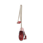 Shoulder Bag Small Emily Chain Bag Red Microguccissima Leather