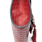 Shoulder Bag Small Emily Chain Bag Red Microguccissima Leather