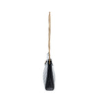 Shoulder Bag Victoire Chain Clutch Black Quilted Calfskin Leather