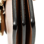 Shoulder Bag Mini Faye Chain Bag Peach Calfskin Leather