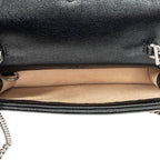 Shoulder Bag Super Mini Dionysus Chain Crossbody Red Tweed Canvas