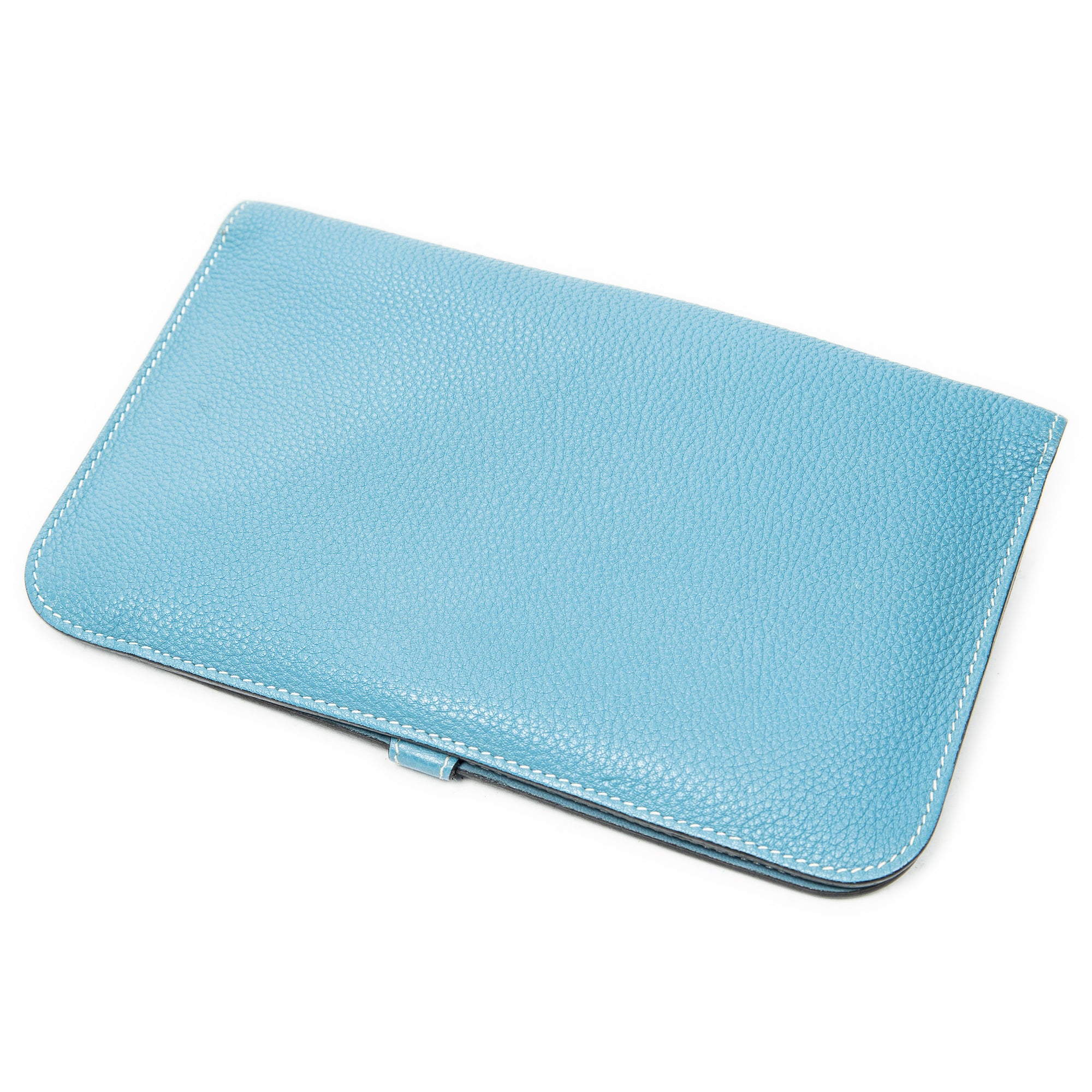 Wallet Dogon Duo Wallet Blue Jean Togo Leather