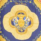 Scarf Scarf Navy 100% Twill Silk
