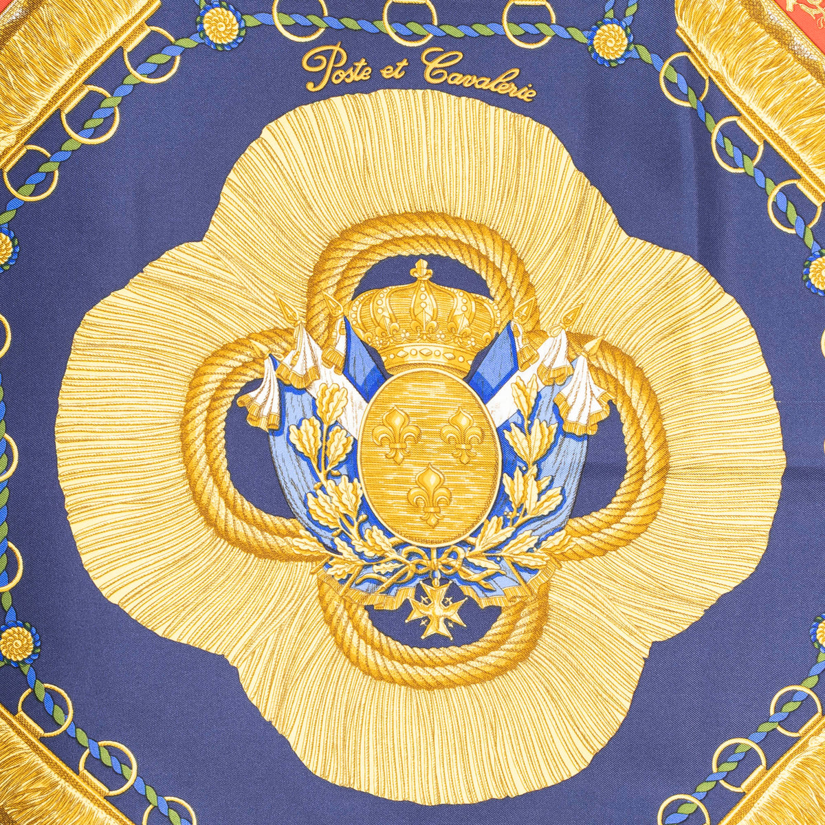 Scarf Scarf Navy 100% Twill Silk