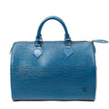 Handbag Speedy 30 Blue Epi