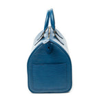 Handbag Speedy 30 Blue Epi