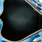 Handbag Speedy 30 Blue Epi