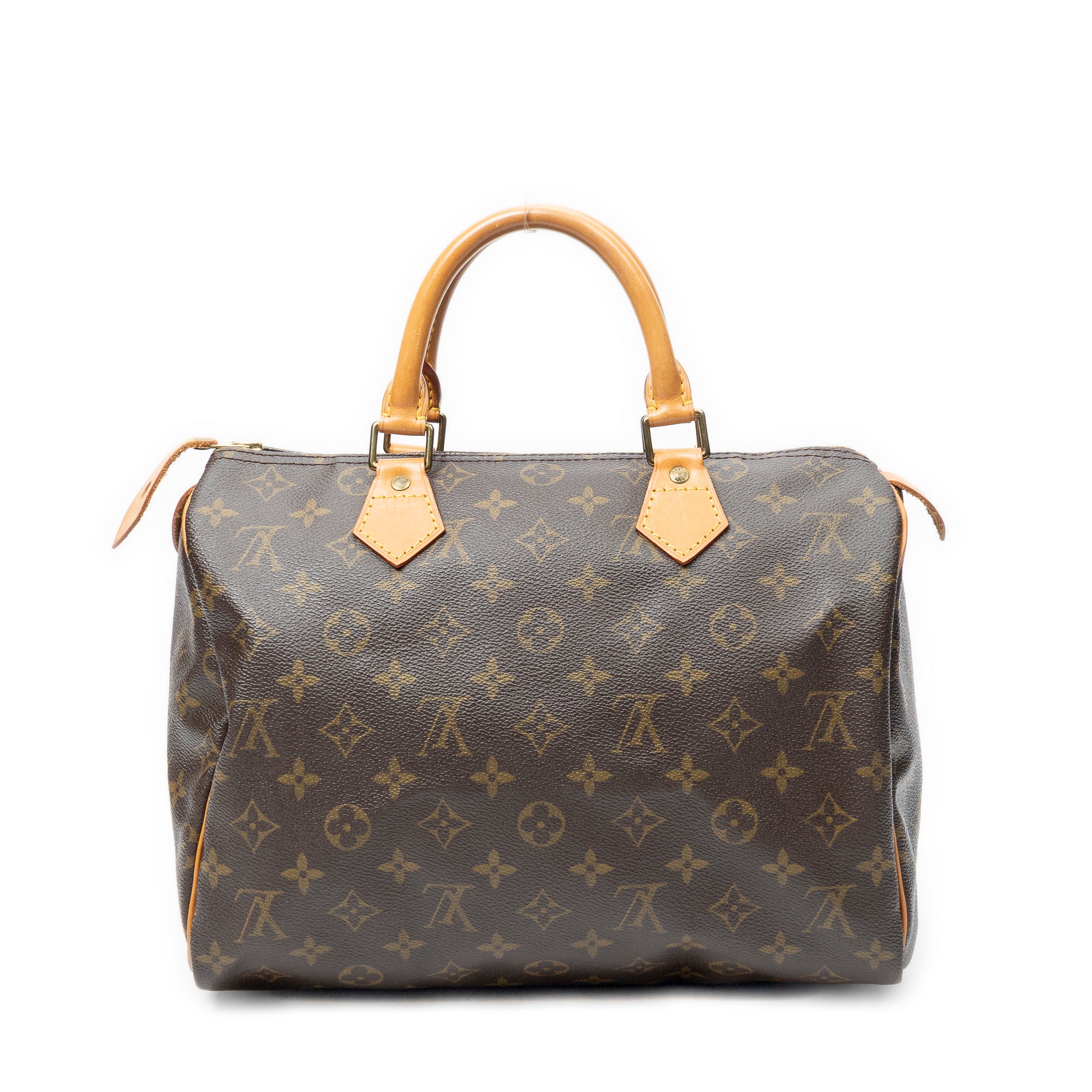 Handbag Speedy 30 Brown Monogram Canvas