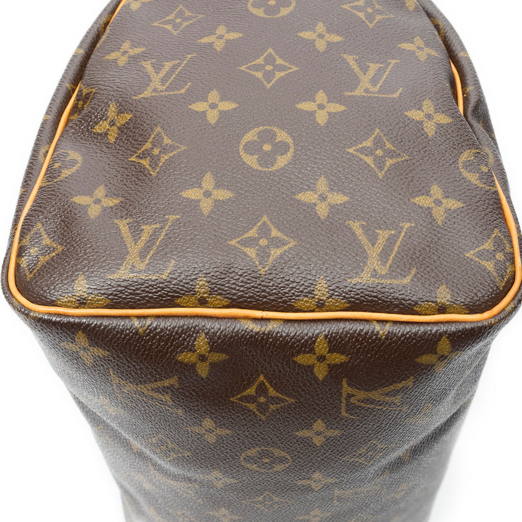 Handbag Speedy 30 Brown Monogram Canvas