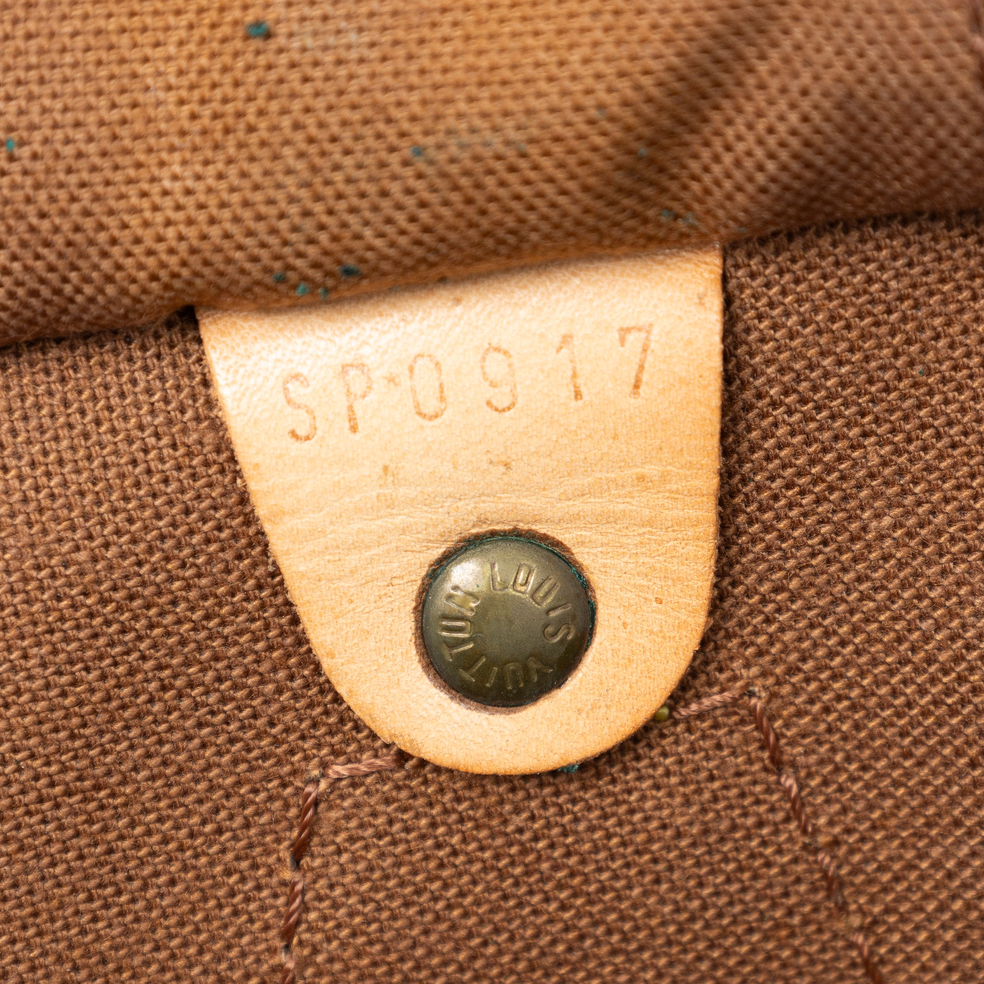 Handbag Speedy 30 Brown Monogram Canvas