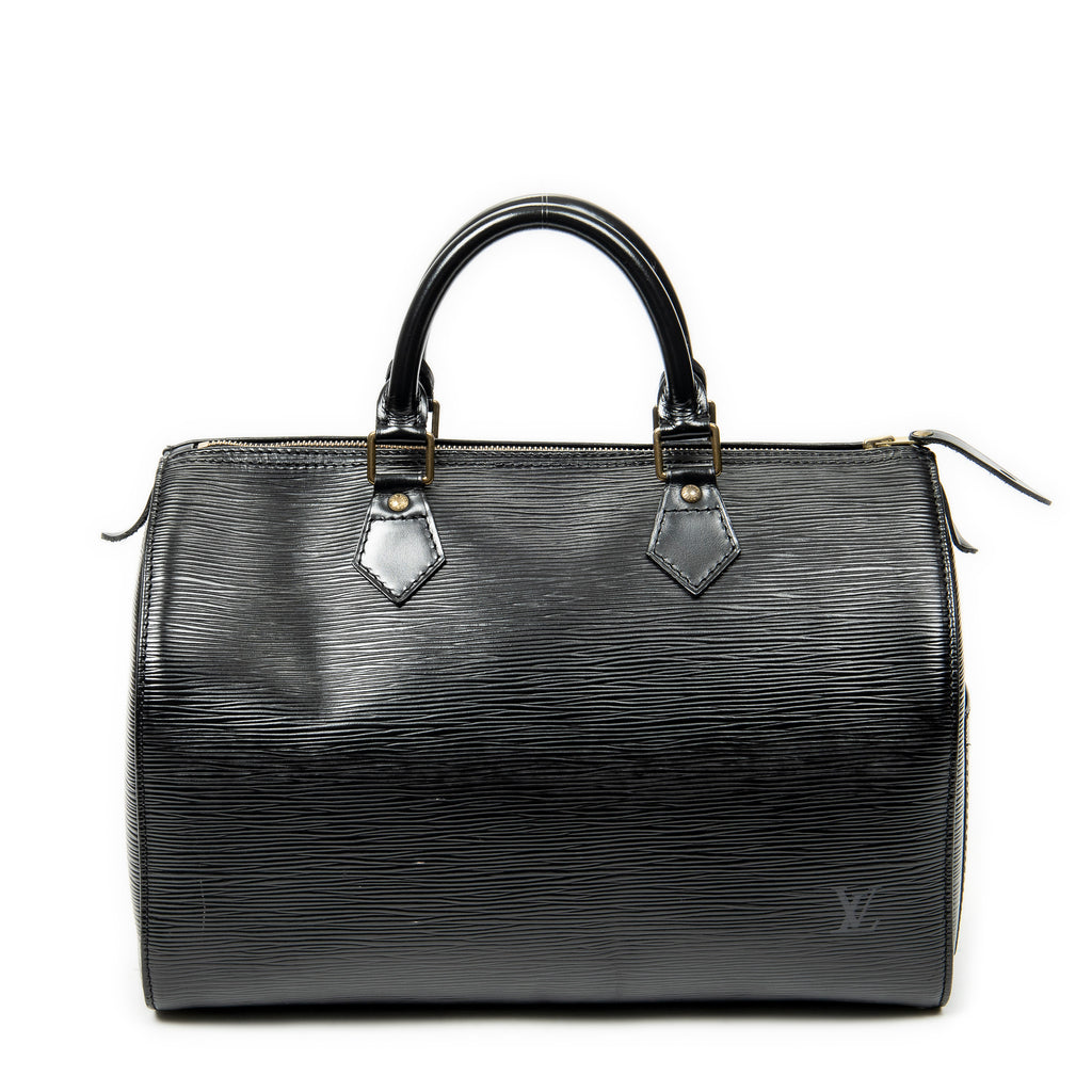 Handbag Speedy 30 Black Epi