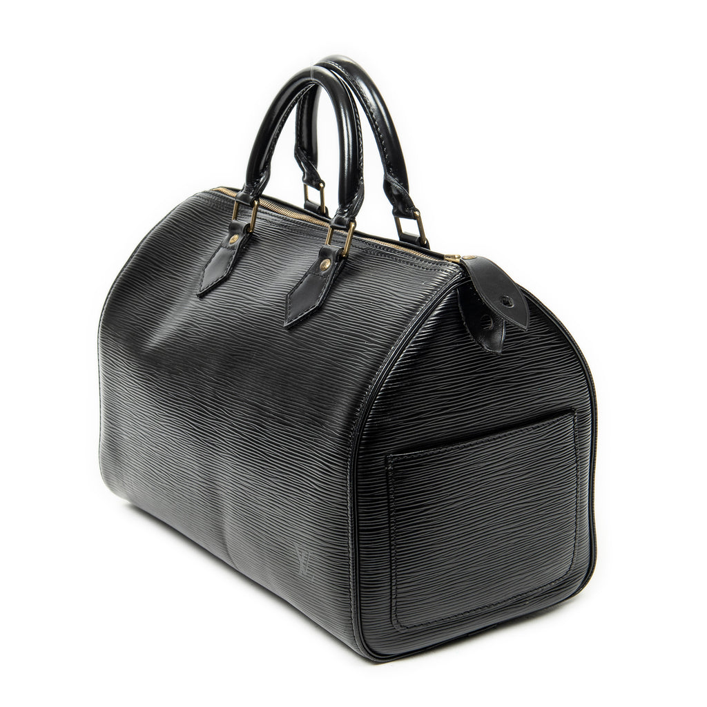 Handbag Speedy 30 Black Epi