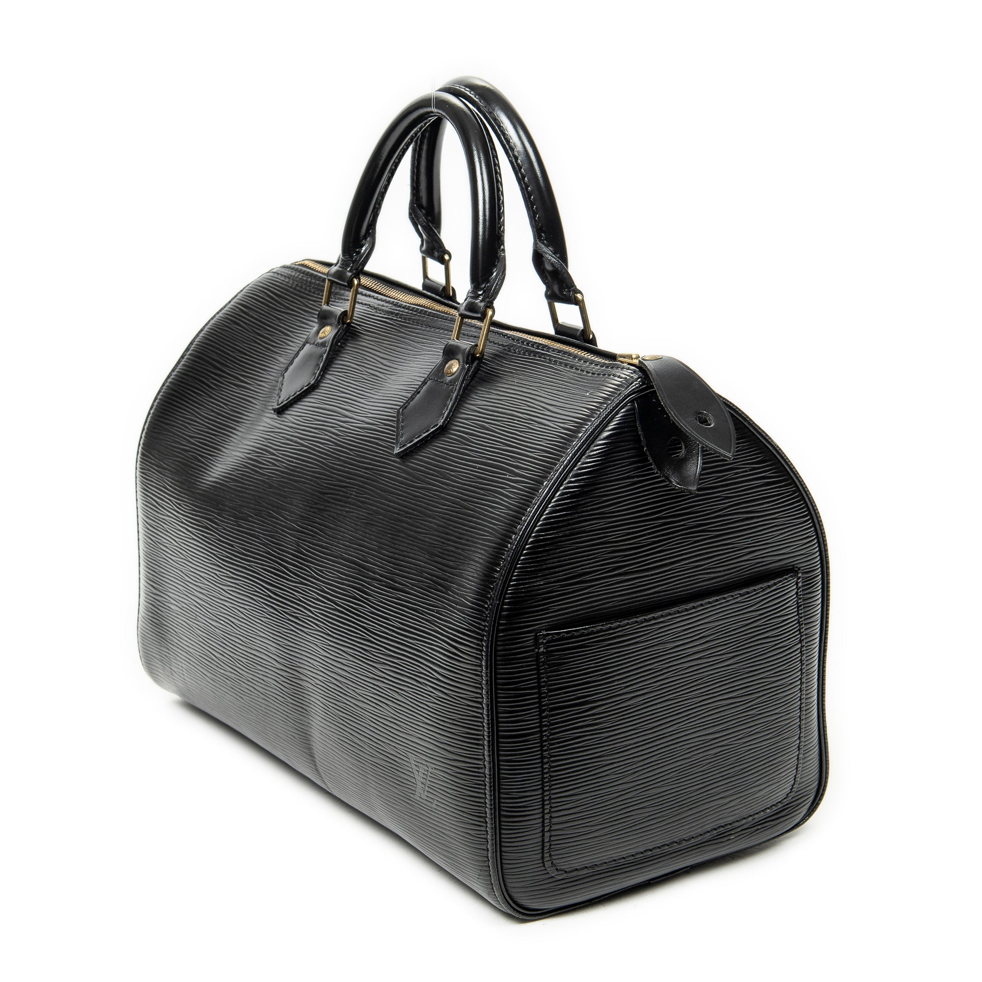 Handbag Speedy 30 Black Epi