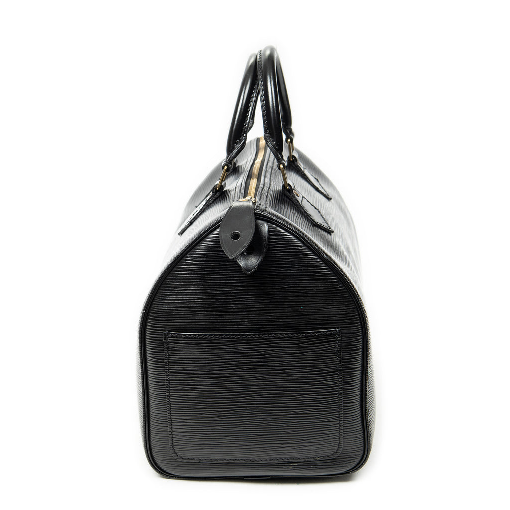 Handbag Speedy 30 Black Epi