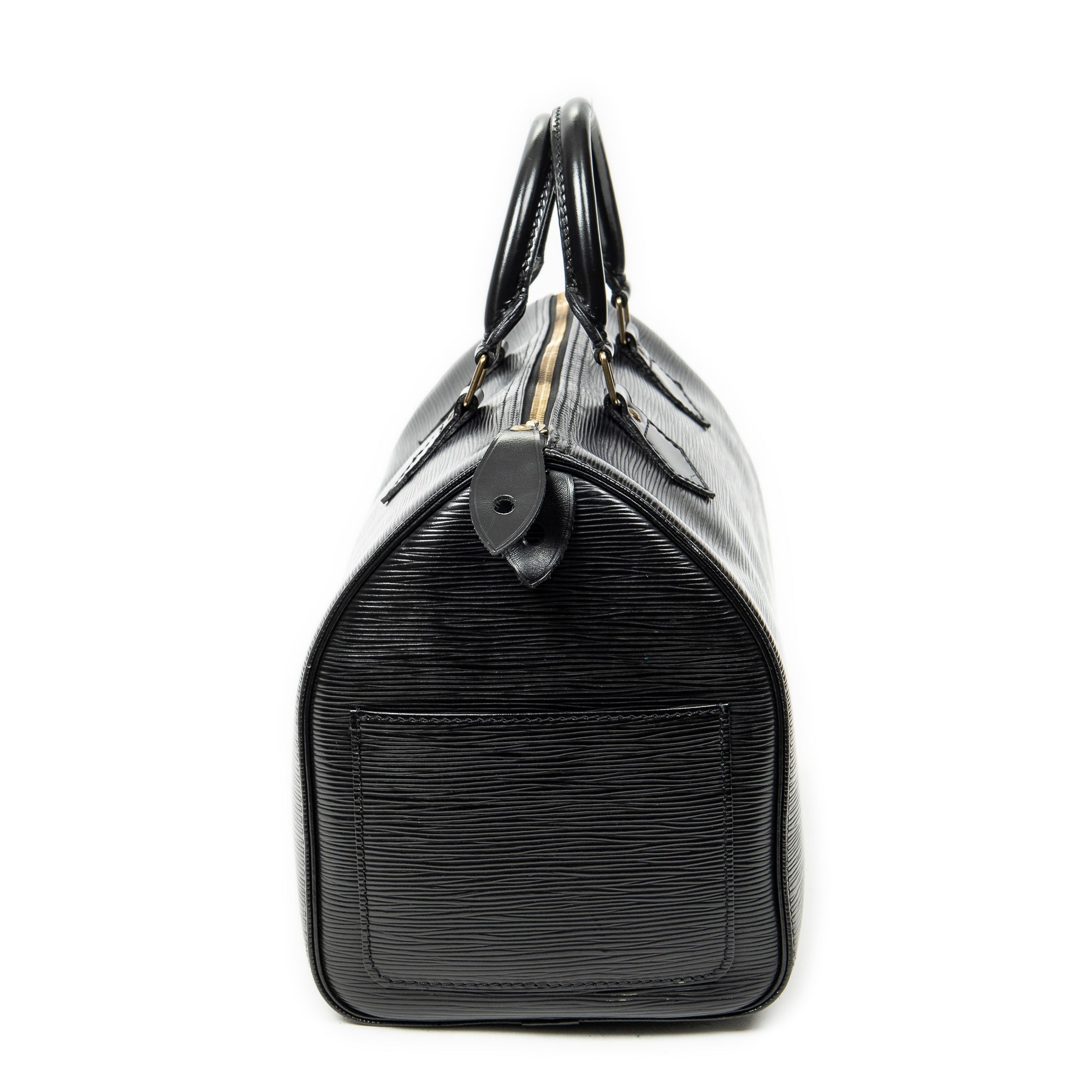 Handbag Speedy 30 Black Epi