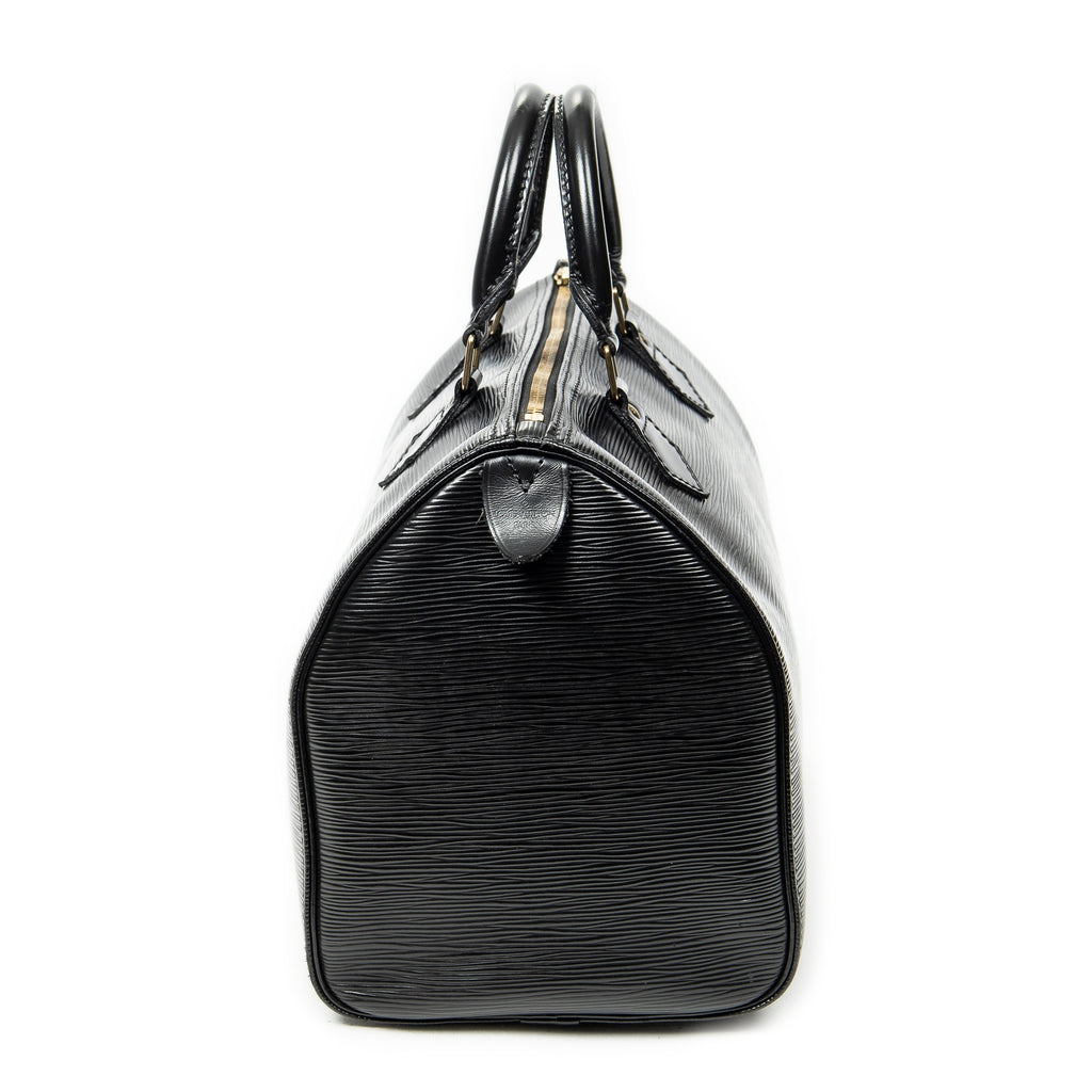 Handbag Speedy 30 Black Epi