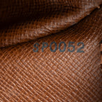 Handbag Papillon 26 Brown Monogram Canvas