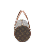 Handbag Papillon 26 Brown Monogram Canvas
