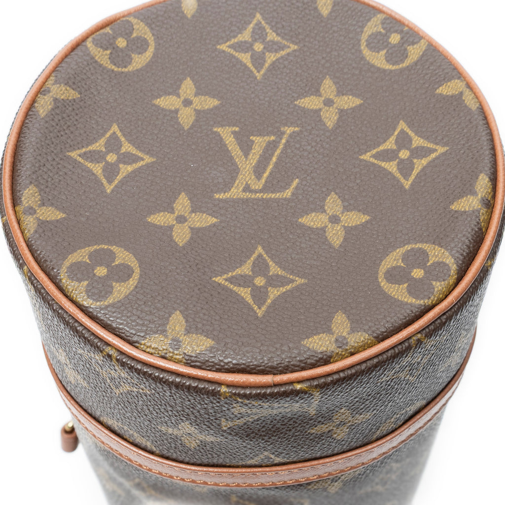 Handbag Papillon 26 Brown Monogram Canvas