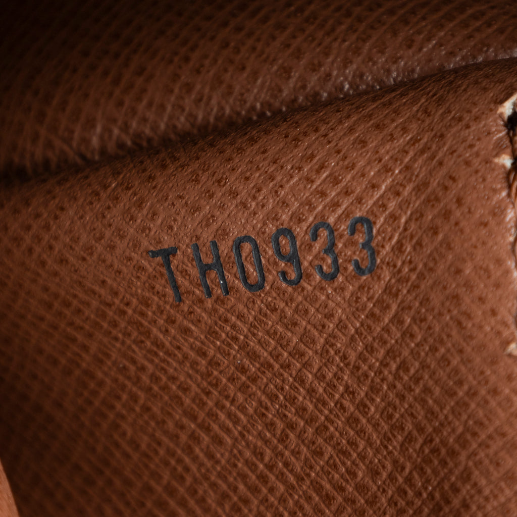 Handbag Papillon 26 Brown Monogram Canvas