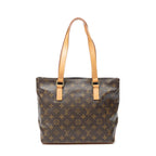 Shoulder Bag Cabas Piano Brown Monogram Canvas