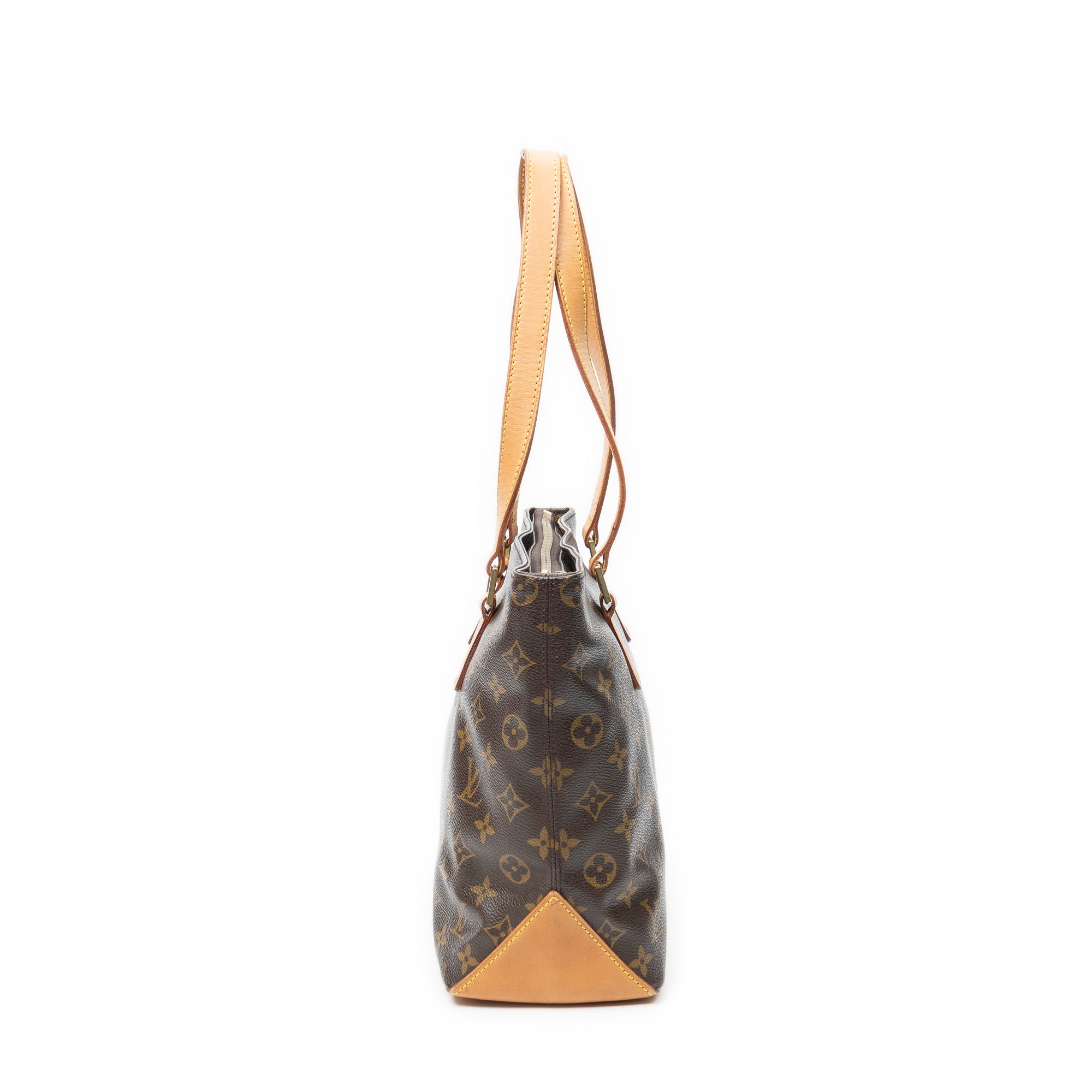 Shoulder Bag Cabas Piano Brown Monogram Canvas