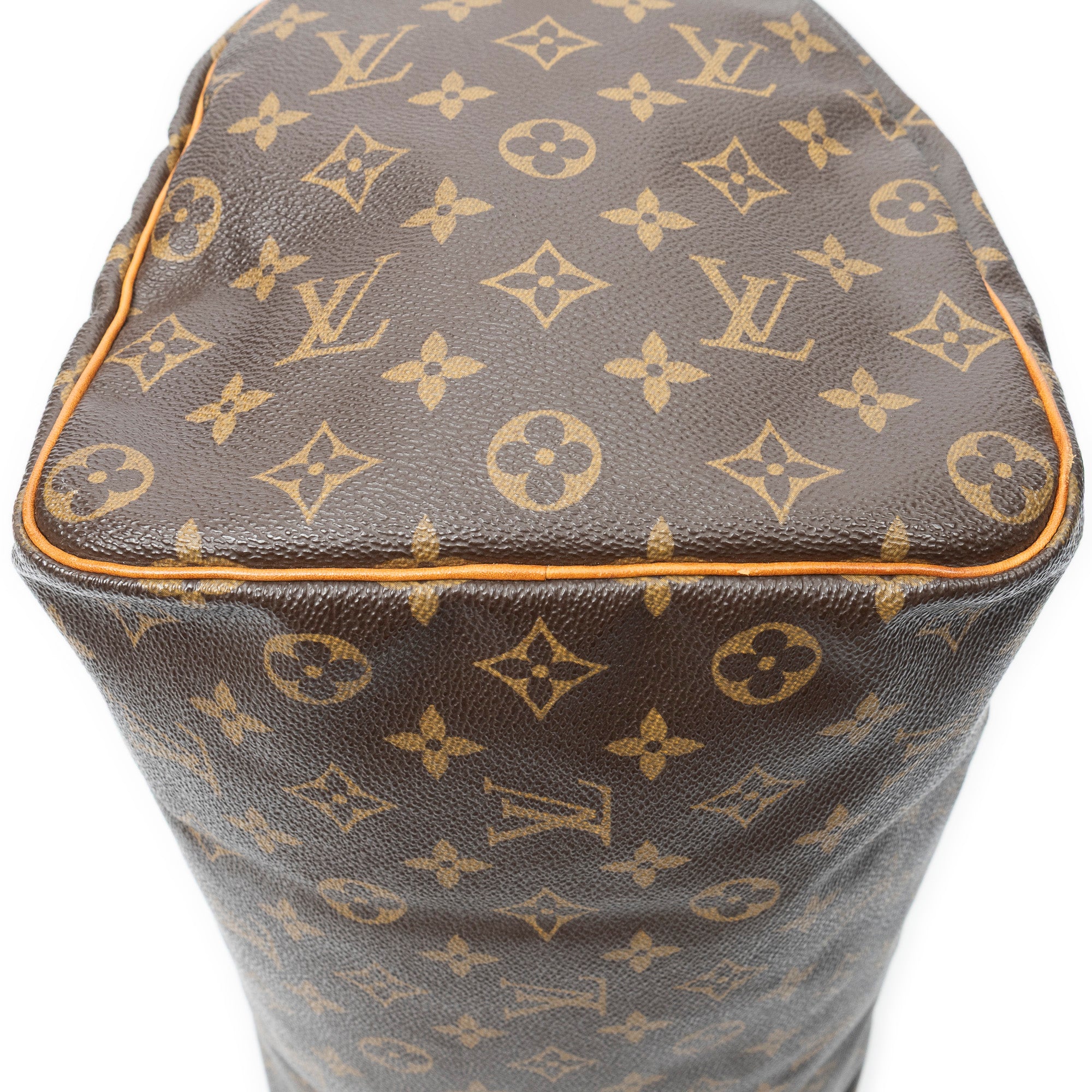 Handbag Speedy 35 Brown Monogram Canvas