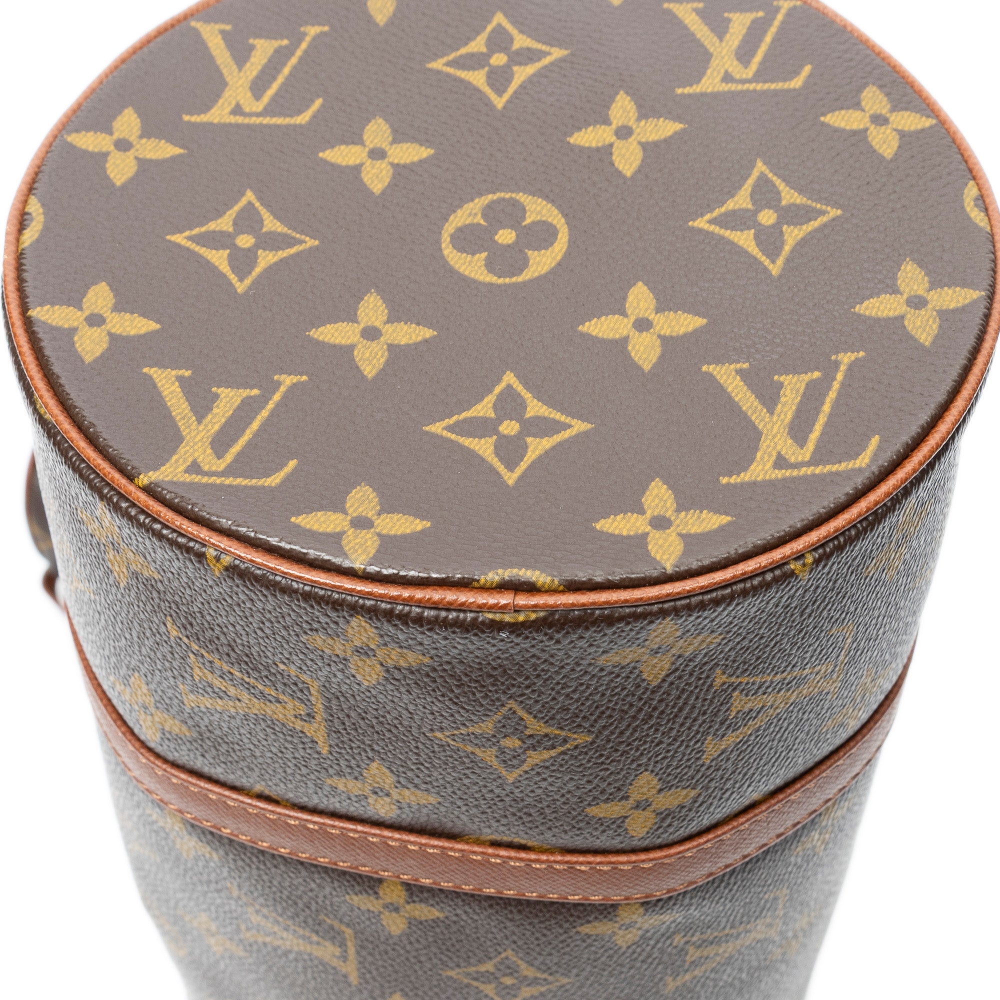 Handbag Papillon 30 Brown Monogram Canvas