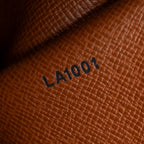 Handbag Papillon 30 Brown Monogram Canvas