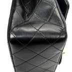 Shoulder Bag Classic Double Flap 26 Black Quilted Lambskin Leather